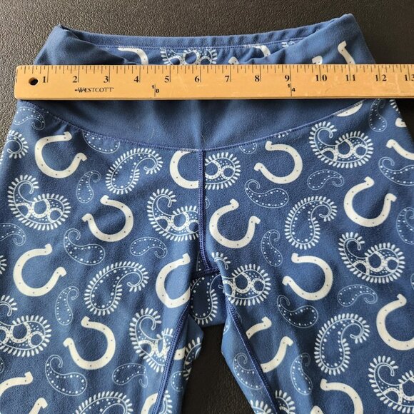 NFL Team Apparel Indianapolis Colts Leggings Thematic Print Womens XS EUC - Picture 7 of 9